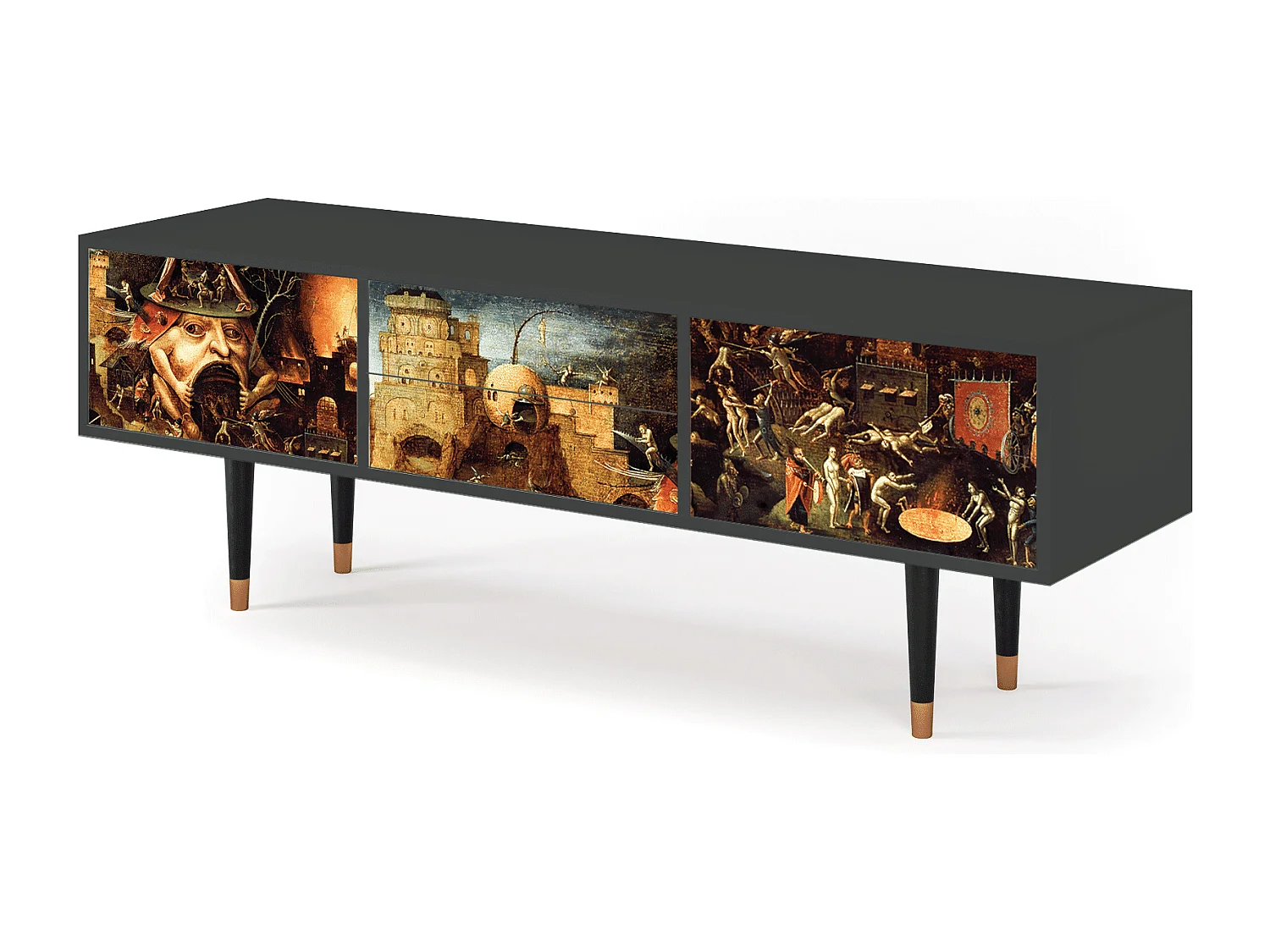 TV-meubel - 170х59х48 cm - T4 - Christ in Limbo, Antraciet