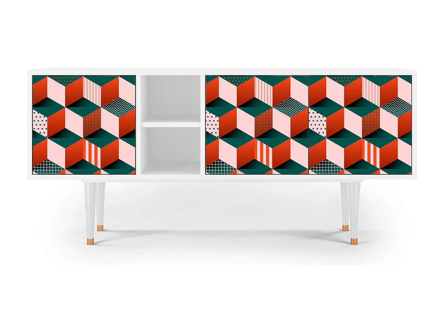 Mobile TV - 150х69х41 cm - T5 - Pepsi-Cola, Bianco