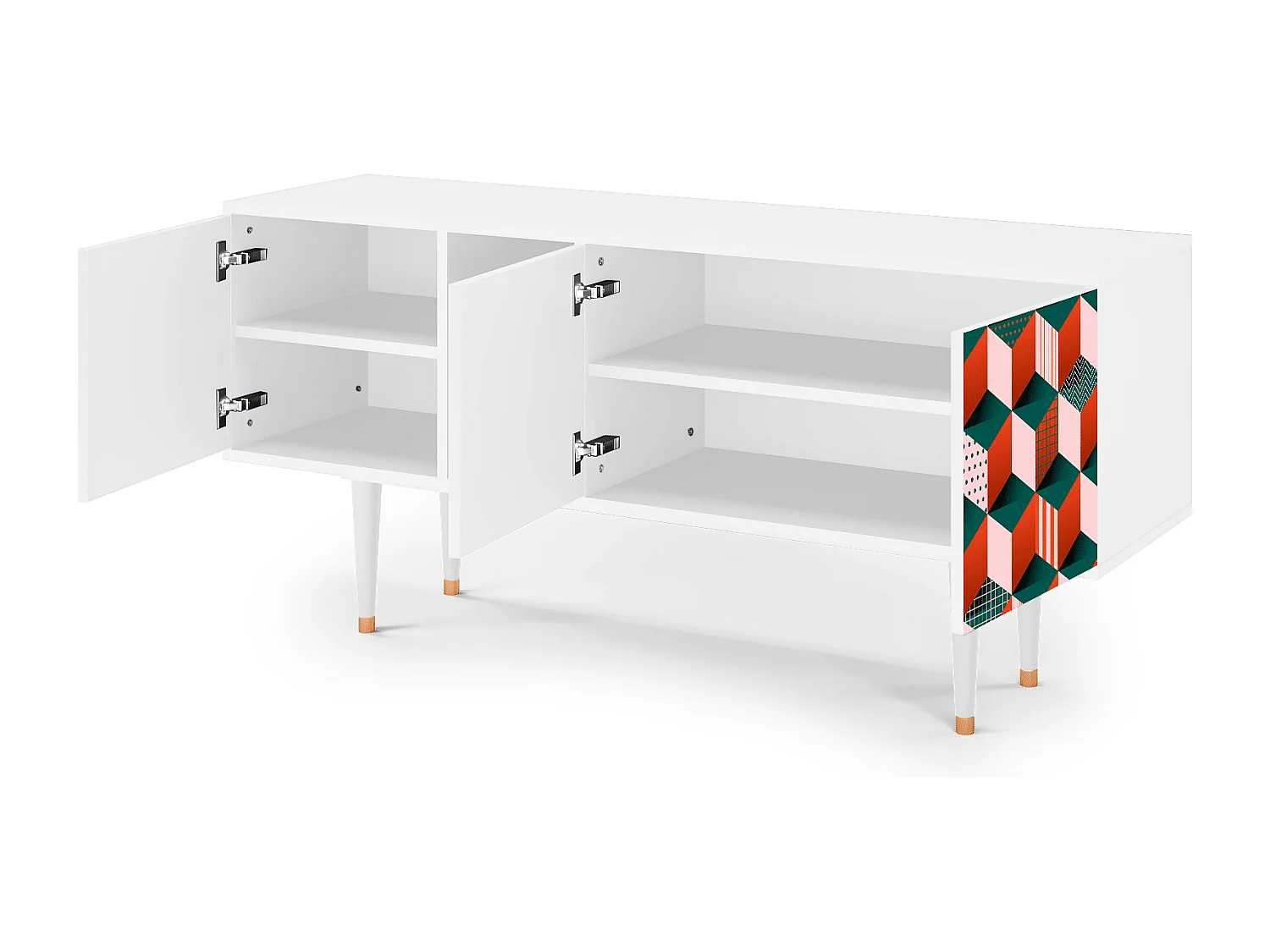 Mobile TV - 150х69х41 cm - T5 - Pepsi-Cola, Bianco