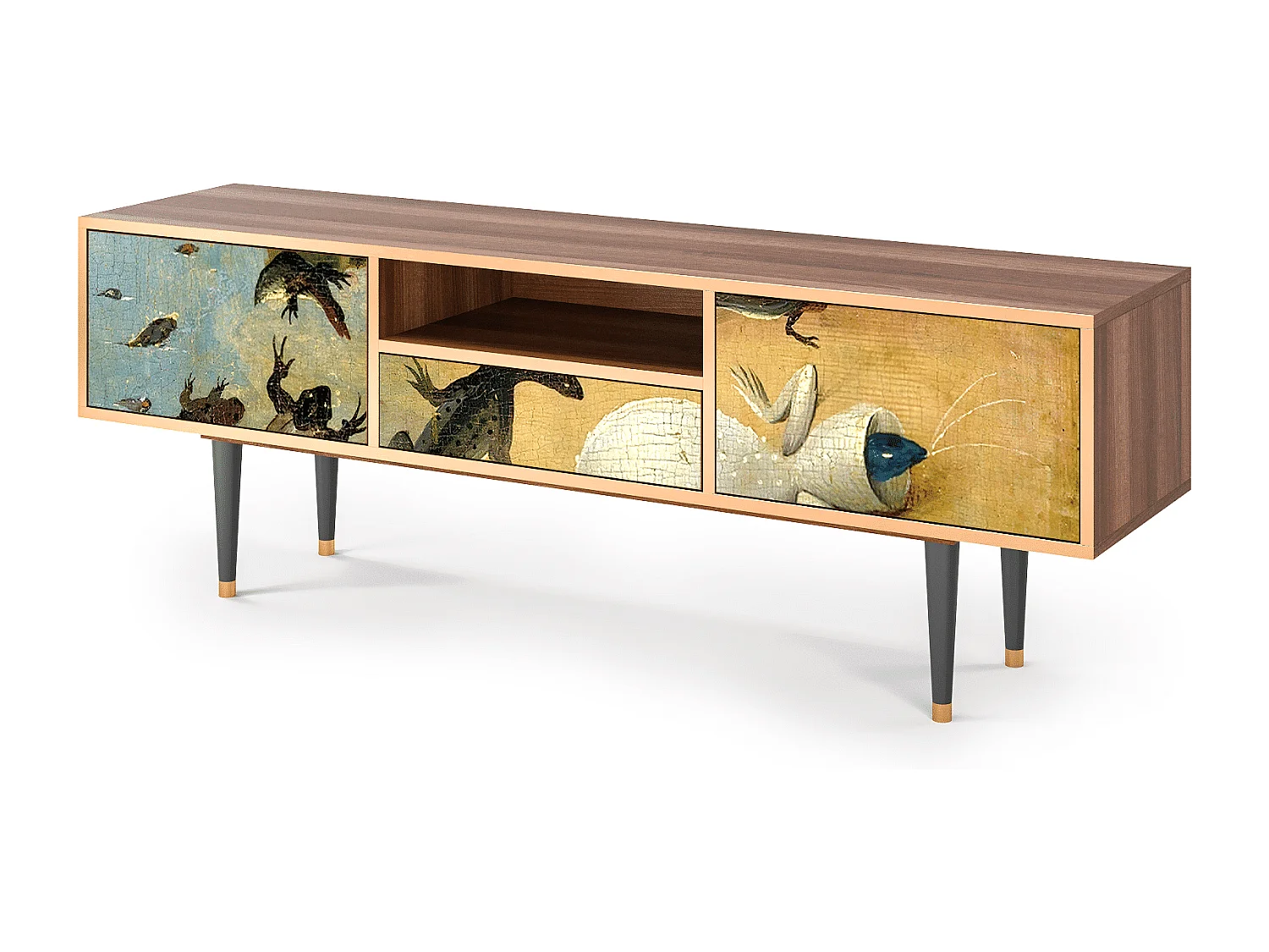 TV-Möbel - 170х59х41 cm - T6 - The Garden by Bosch, Walnuss