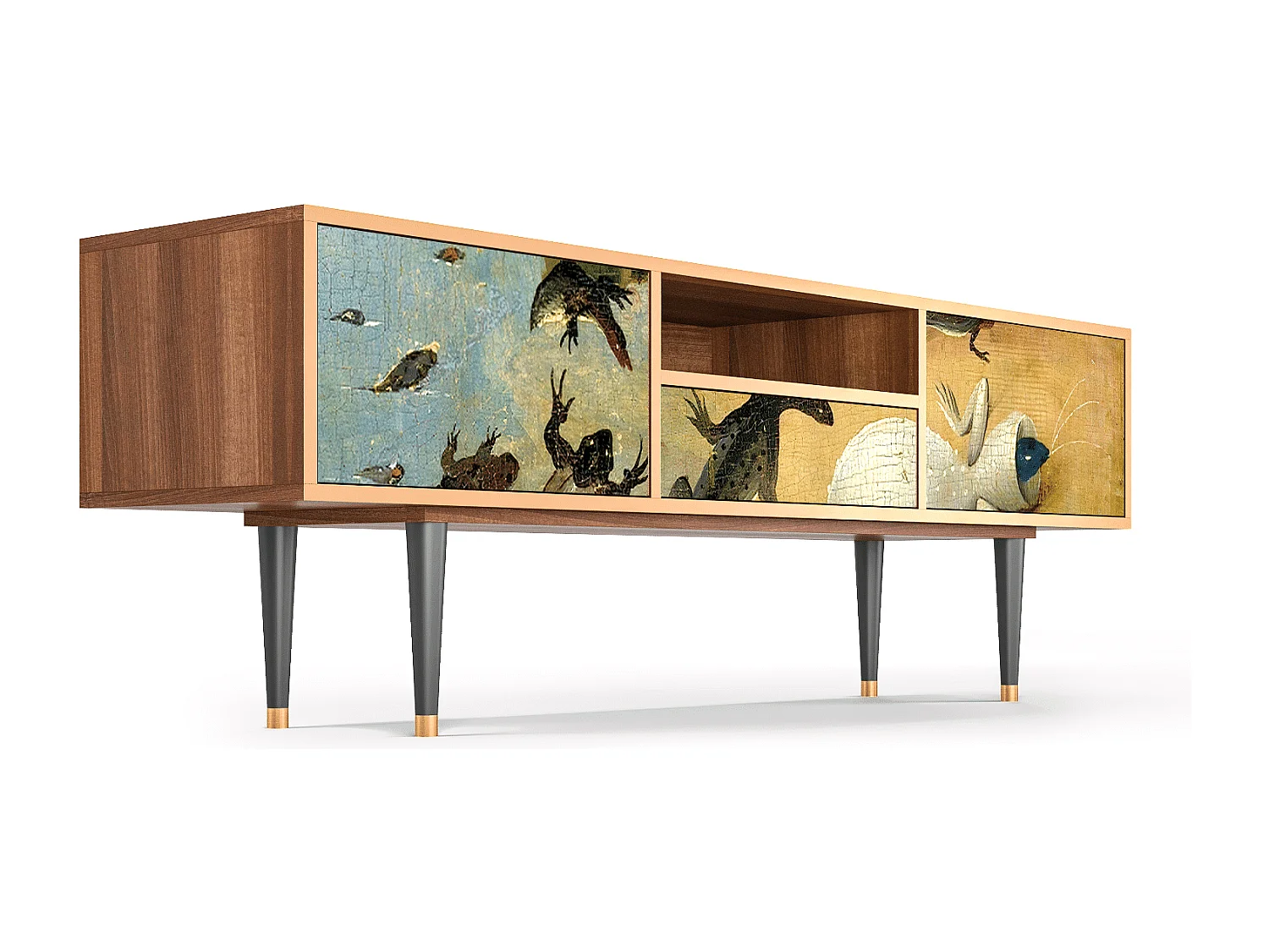 TV-Möbel - 170х59х41 cm - T6 - The Garden by Bosch, Walnuss