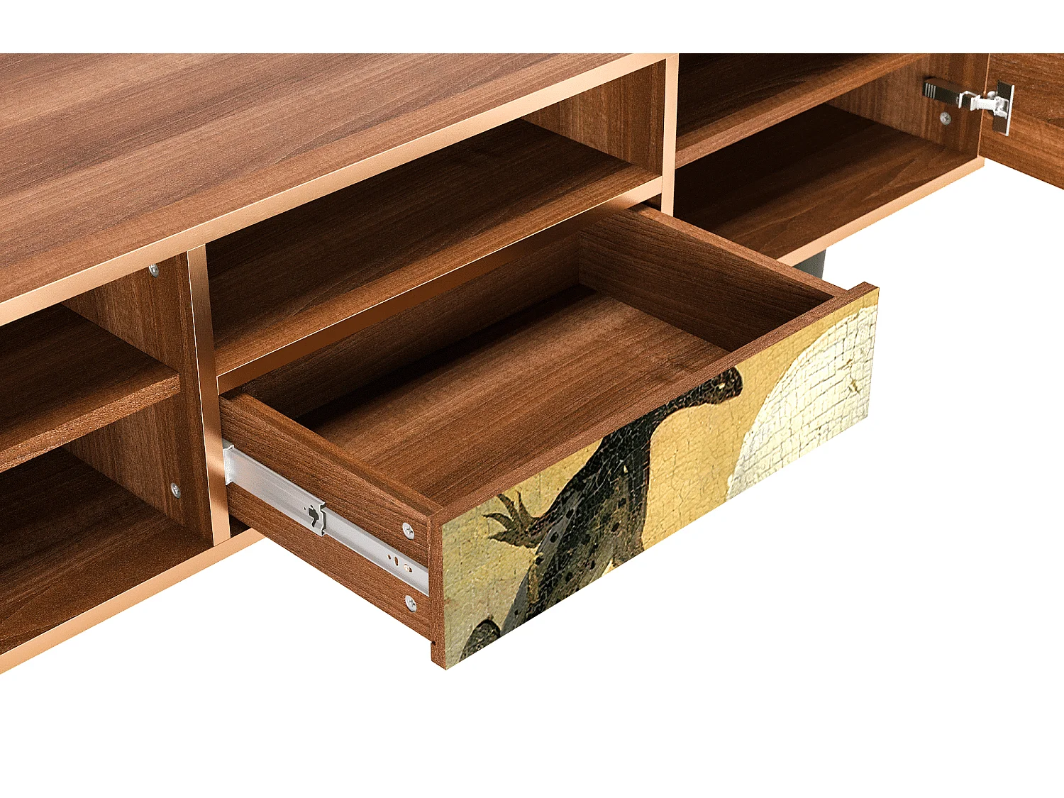 TV-Möbel - 170х59х41 cm - T6 - The Garden by Bosch, Walnuss