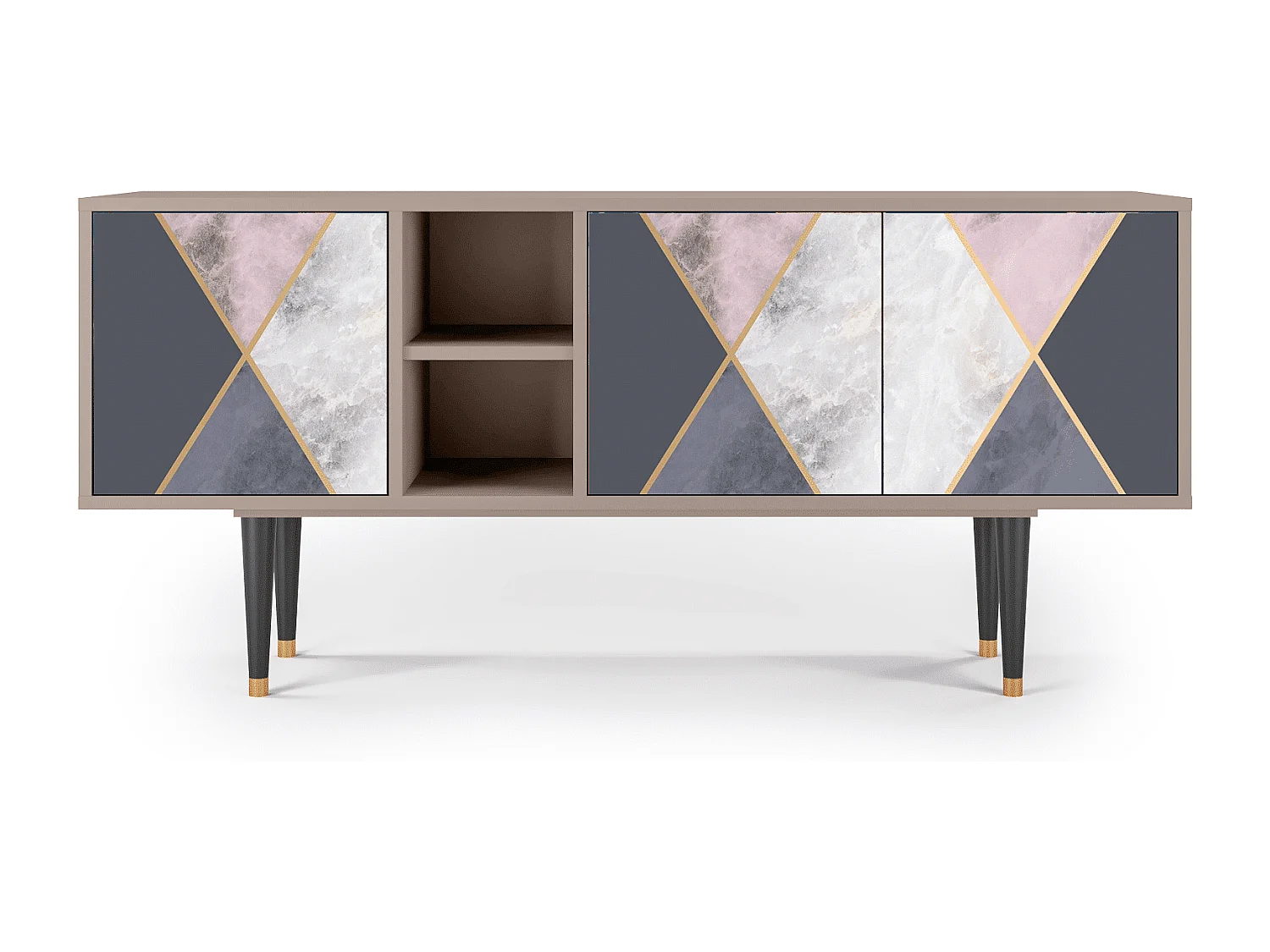 Meuble TV - 150х69х41 cm - T5 - Ideal Harmony, Latte