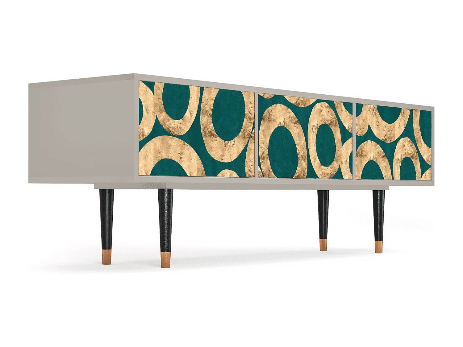 Mobile TV - 170х59х48 cm - T4 - Zircon Sphere, Sabbia