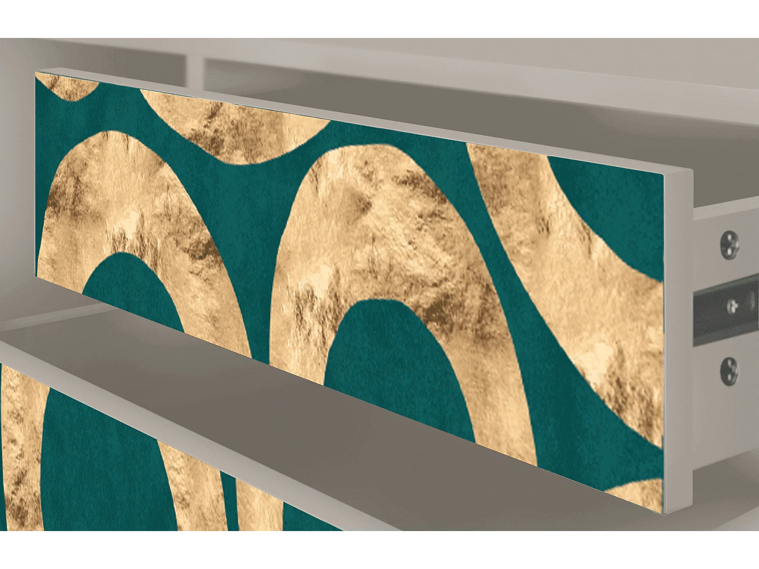 Mobile TV - 170х59х48 cm - T4 - Zircon Sphere, Sabbia