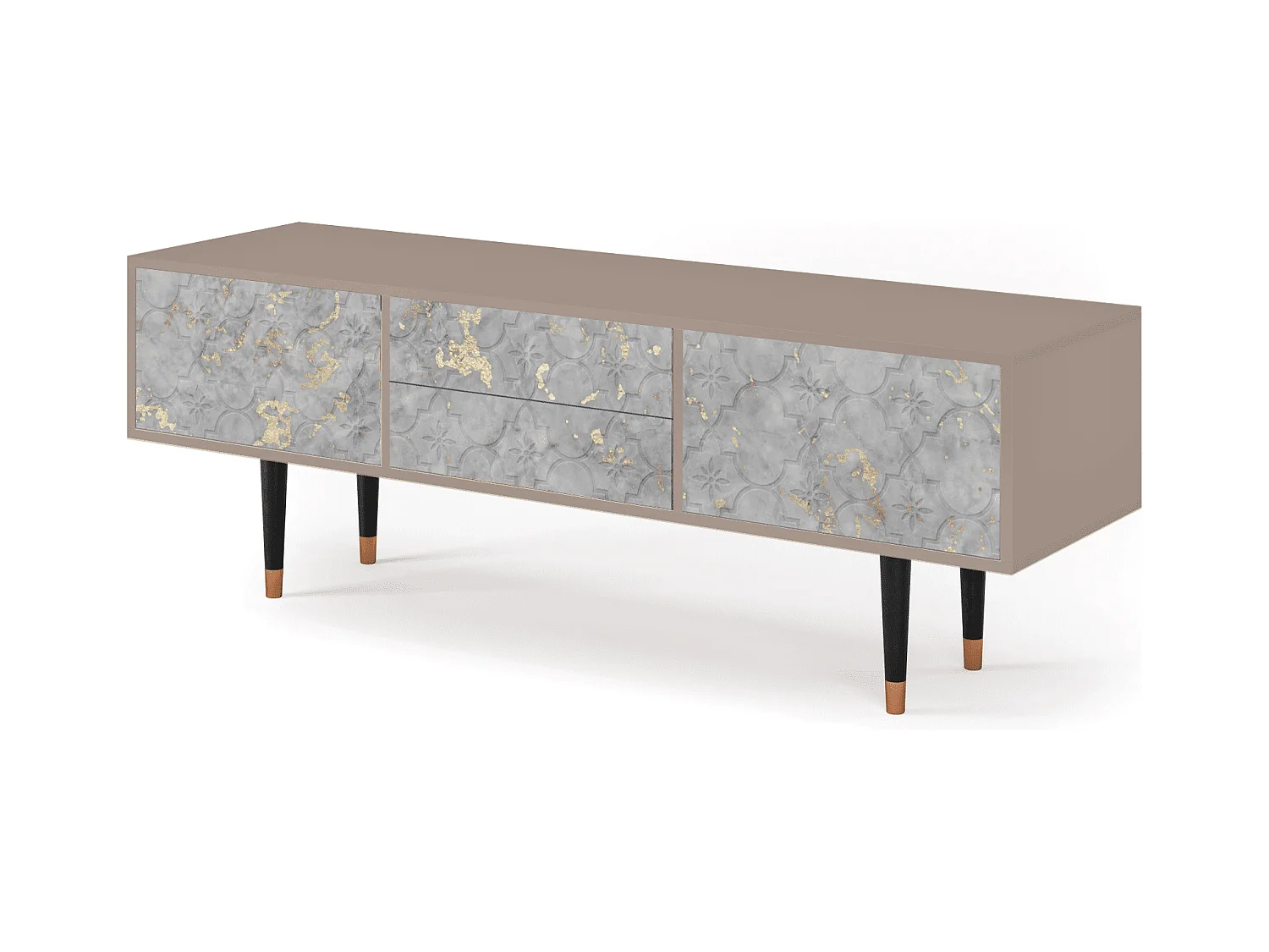 Meuble TV - 170х59х48 cm - T4 - Mariana Trench, Latte