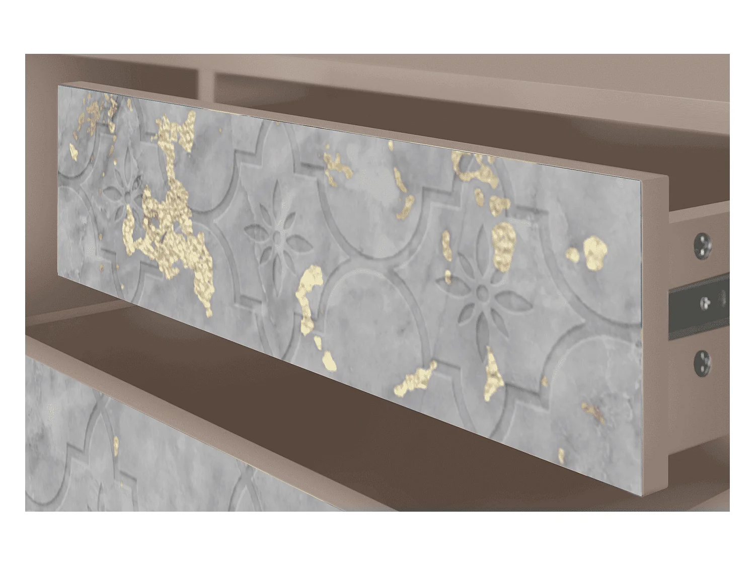 Meuble TV - 170х59х48 cm - T4 - Mariana Trench, Latte