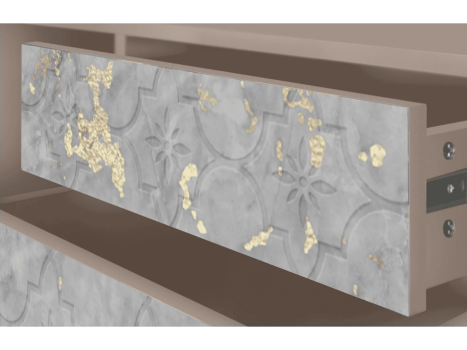 Meuble TV - 170х59х48 cm - T4 - Mariana Trench, Latte