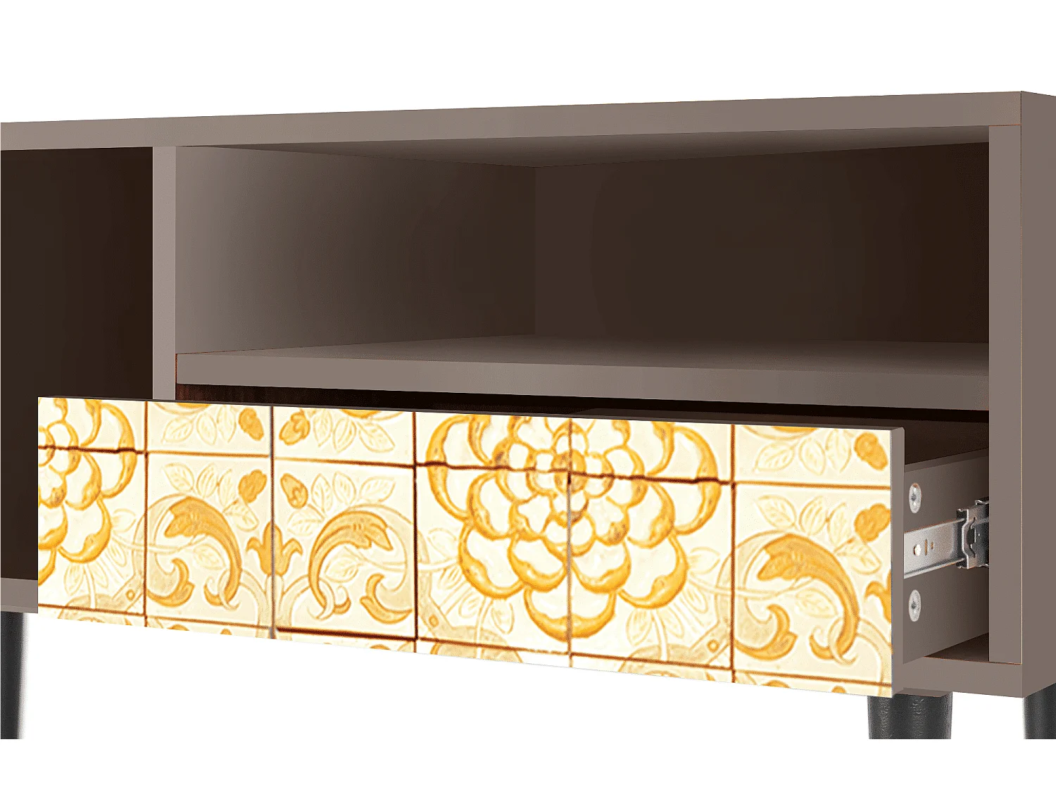 TV-Möbel - 115х59х48 cm - T3 - Sunshiny Tile, Latte