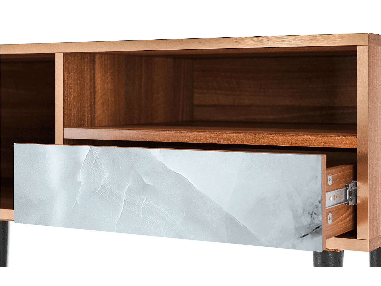 Mobile TV - 115х59х48 cm - T3 - The Onyx, Noce