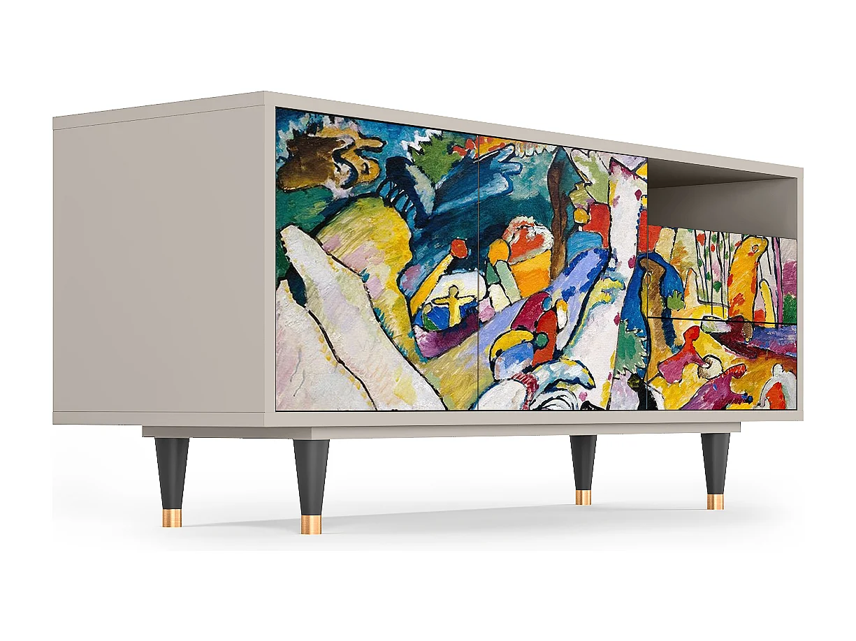 Mueble de TV - 125х56х41 cm - T7 - Improvisation 26  , Arena