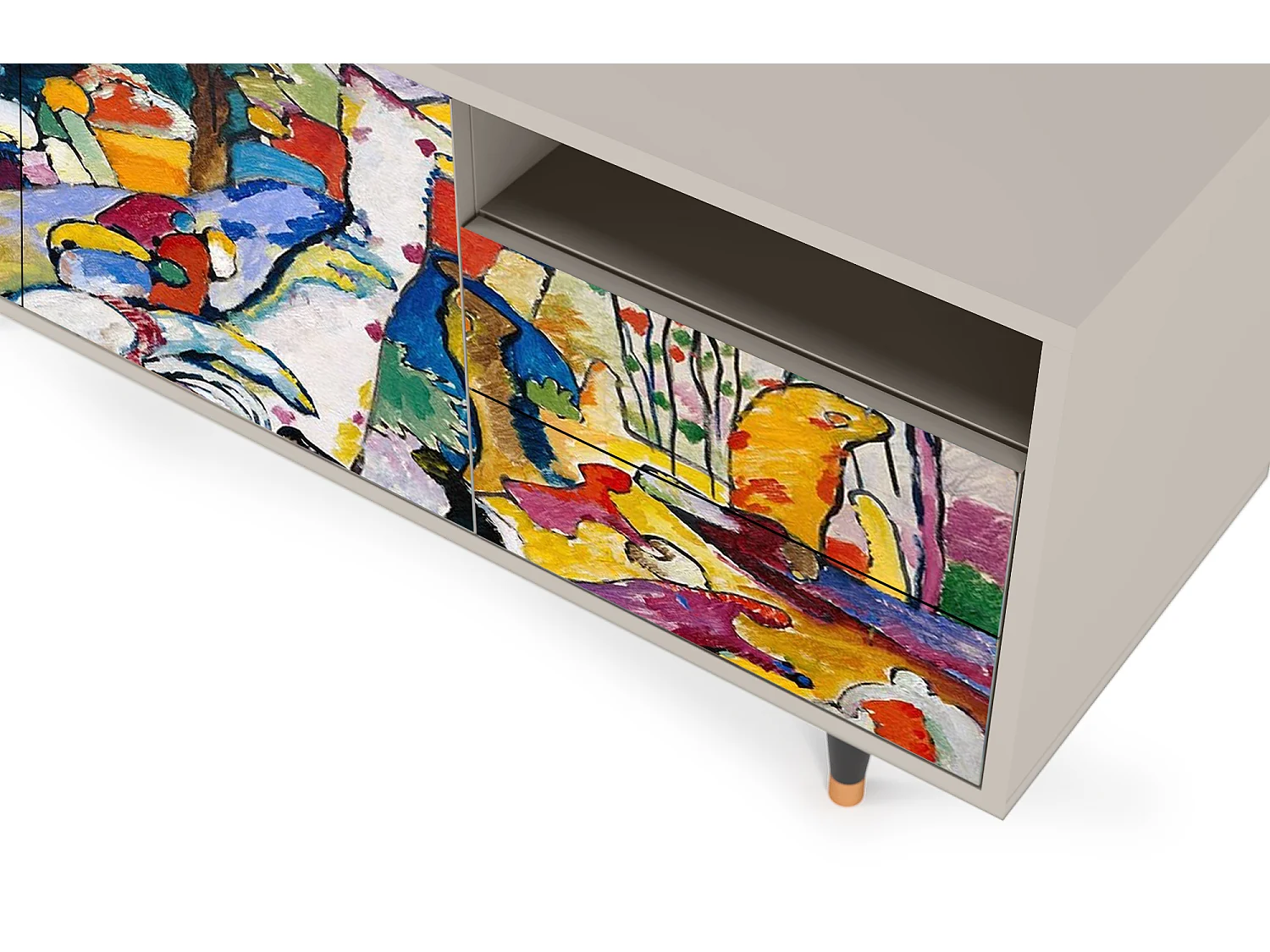 Mueble de TV - 125х56х41 cm - T7 - Improvisation 26  , Arena