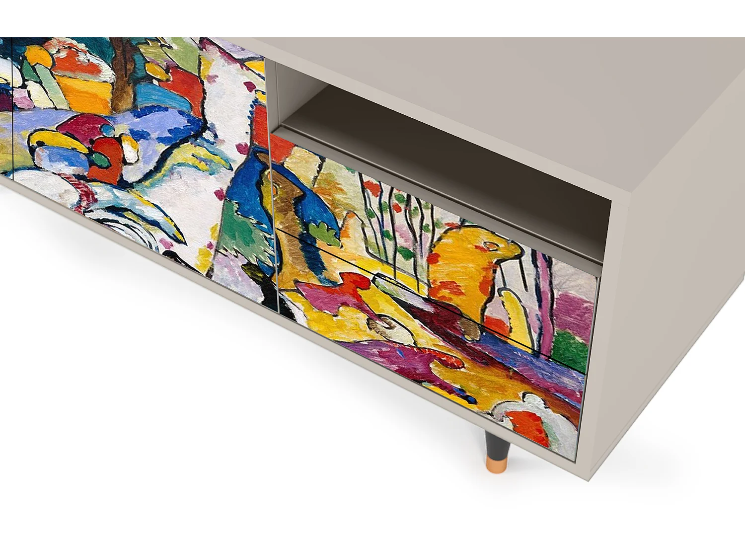 Mueble de TV - 125х56х41 cm - T7 - Improvisation 26  , Arena