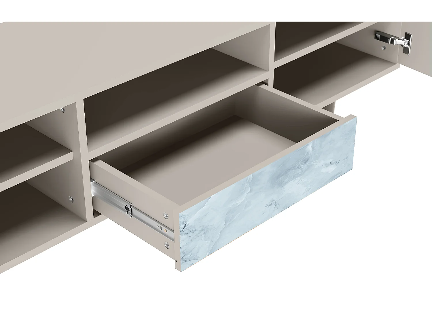 TV-Möbel - 170х59х41 cm - T6 - Glacial Colour, Sand