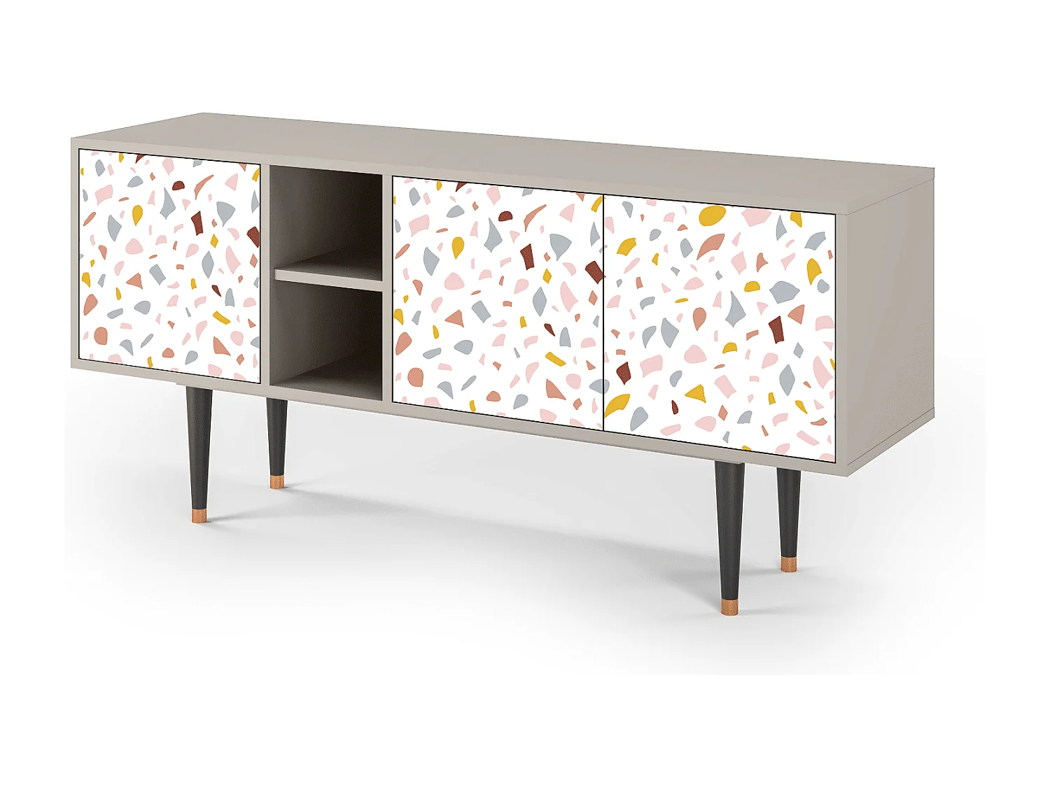 Mueble de TV - 150х69х41 cm - T5 - Marmelade Cheese, Arena