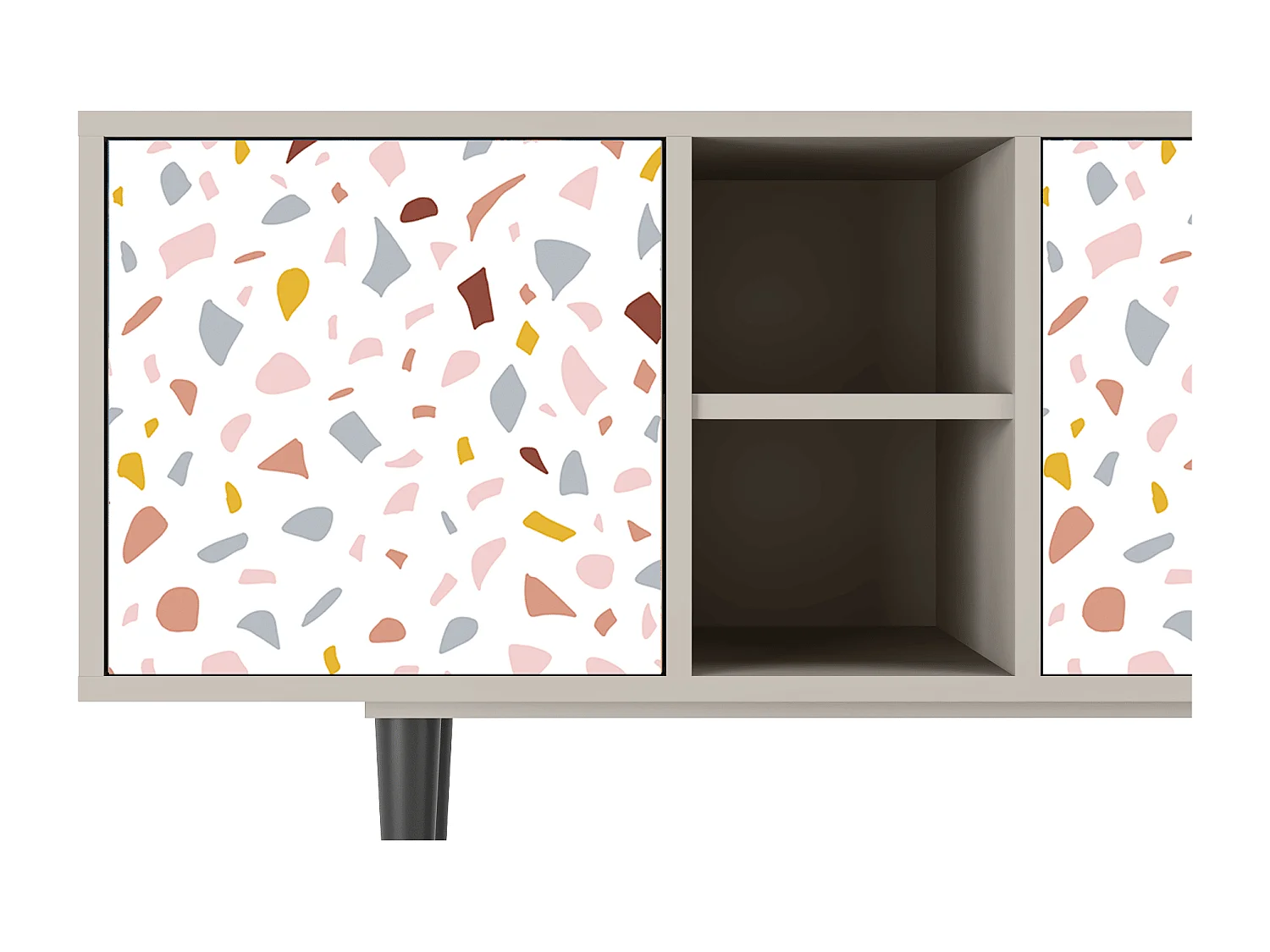 Mueble de TV - 150х69х41 cm - T5 - Marmelade Cheese, Arena