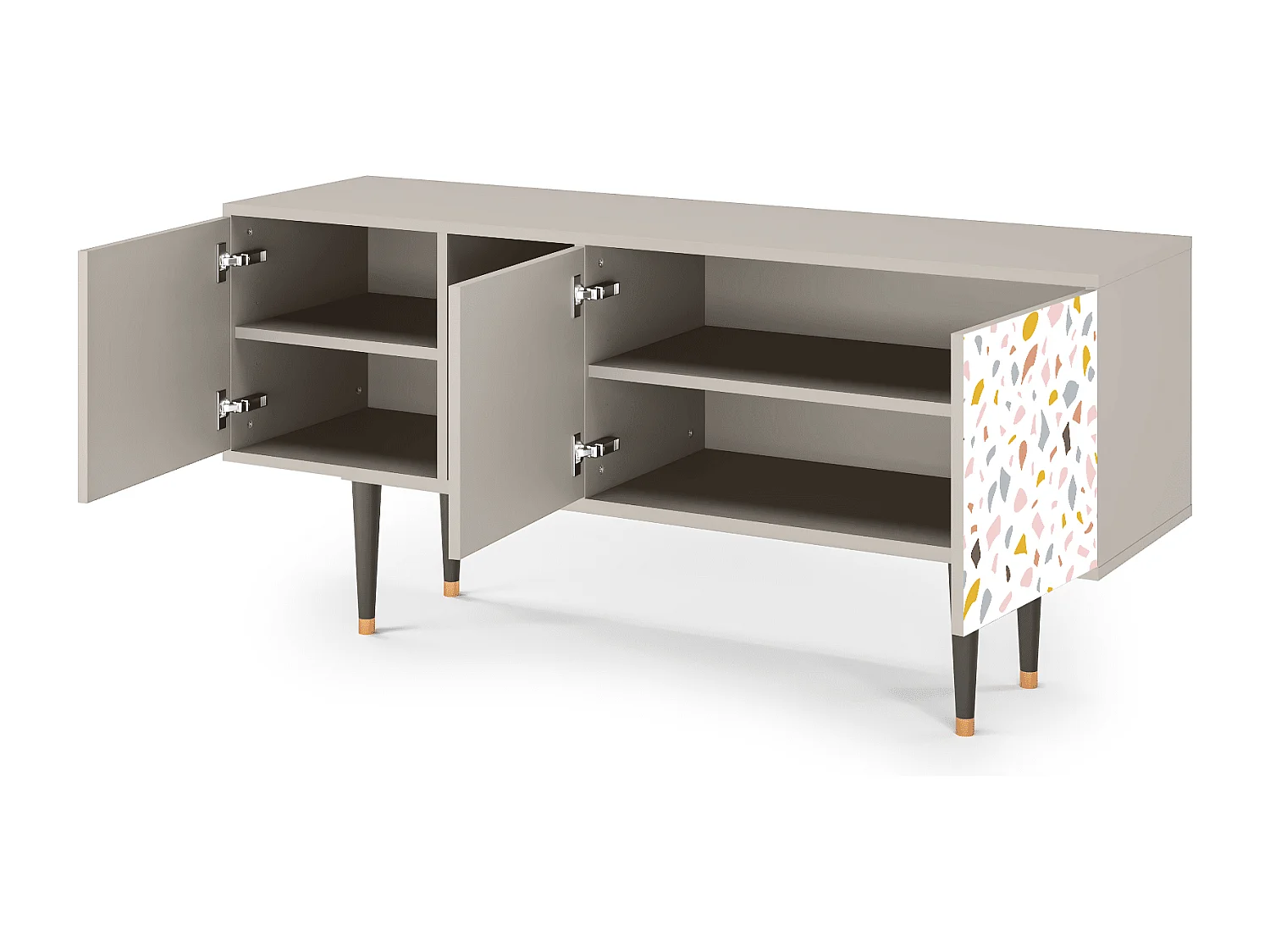 Mueble de TV - 150х69х41 cm - T5 - Marmelade Cheese, Arena