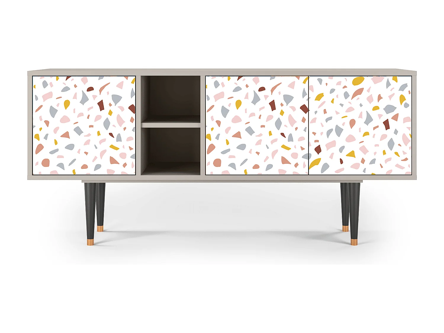 Meuble TV - 150х69х41 cm - T5 - Marmelade Cheese, Sable