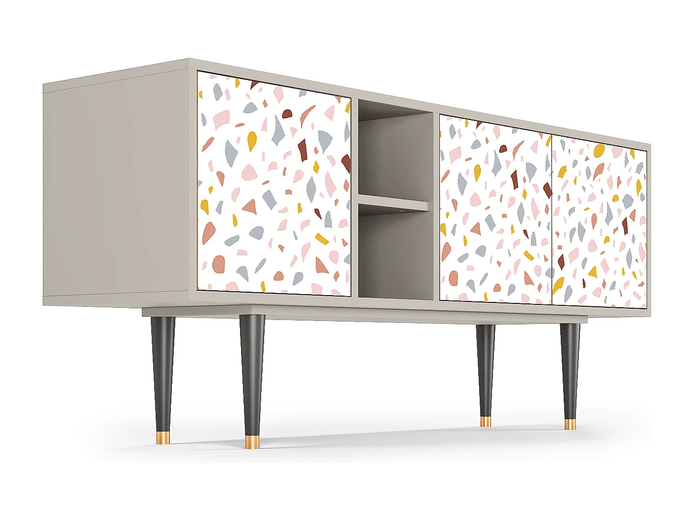 Mueble de TV - 150х69х41 cm - T5 - Marmelade Cheese, Arena