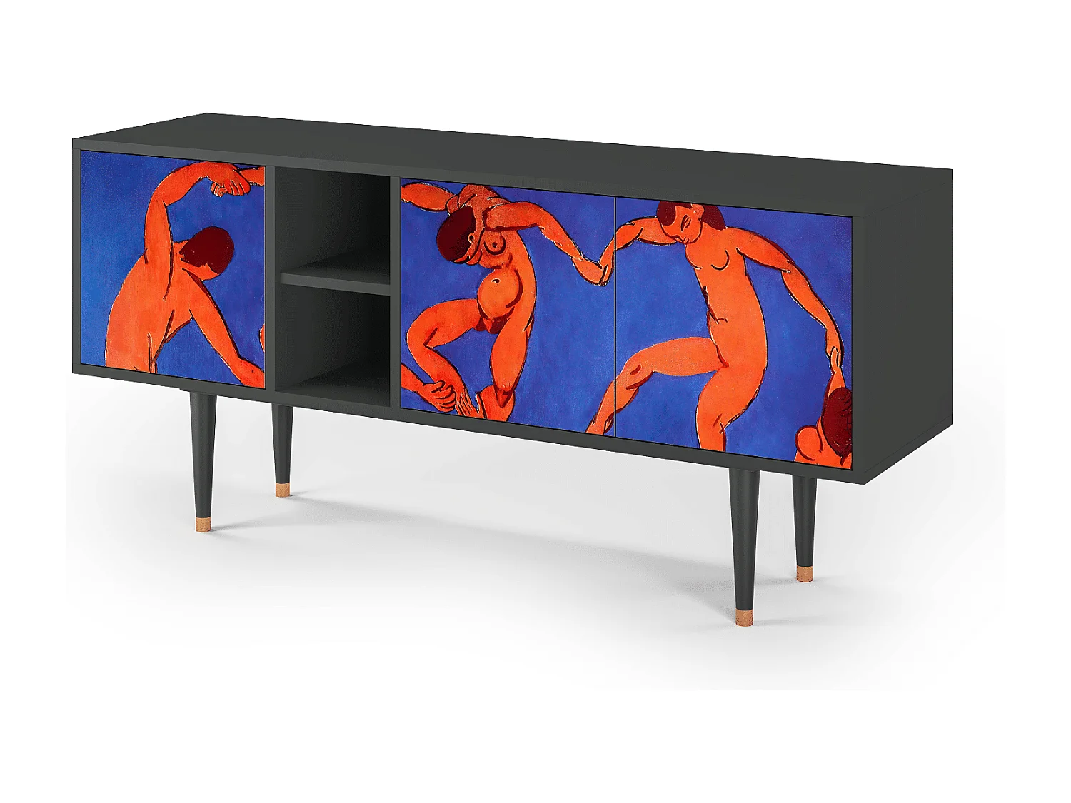 Mueble de TV - 150х69х41 cm - T5 - The Dance by Matisse , Antracite