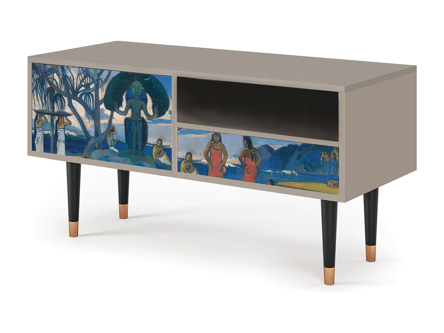 Meuble TV - 115х59х48 cm - T3 - Day of the God, Sable