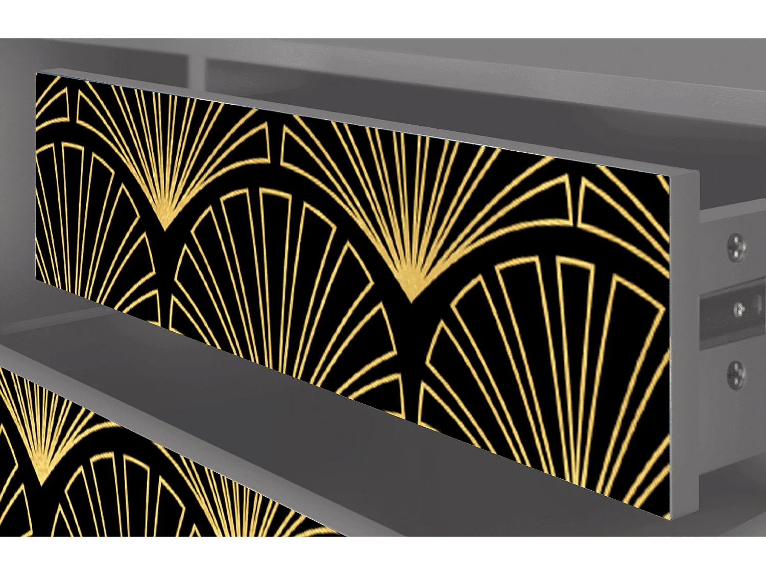 TV-meubel - 170х59х48 cm - T4 - Bird of Juno, Grijs