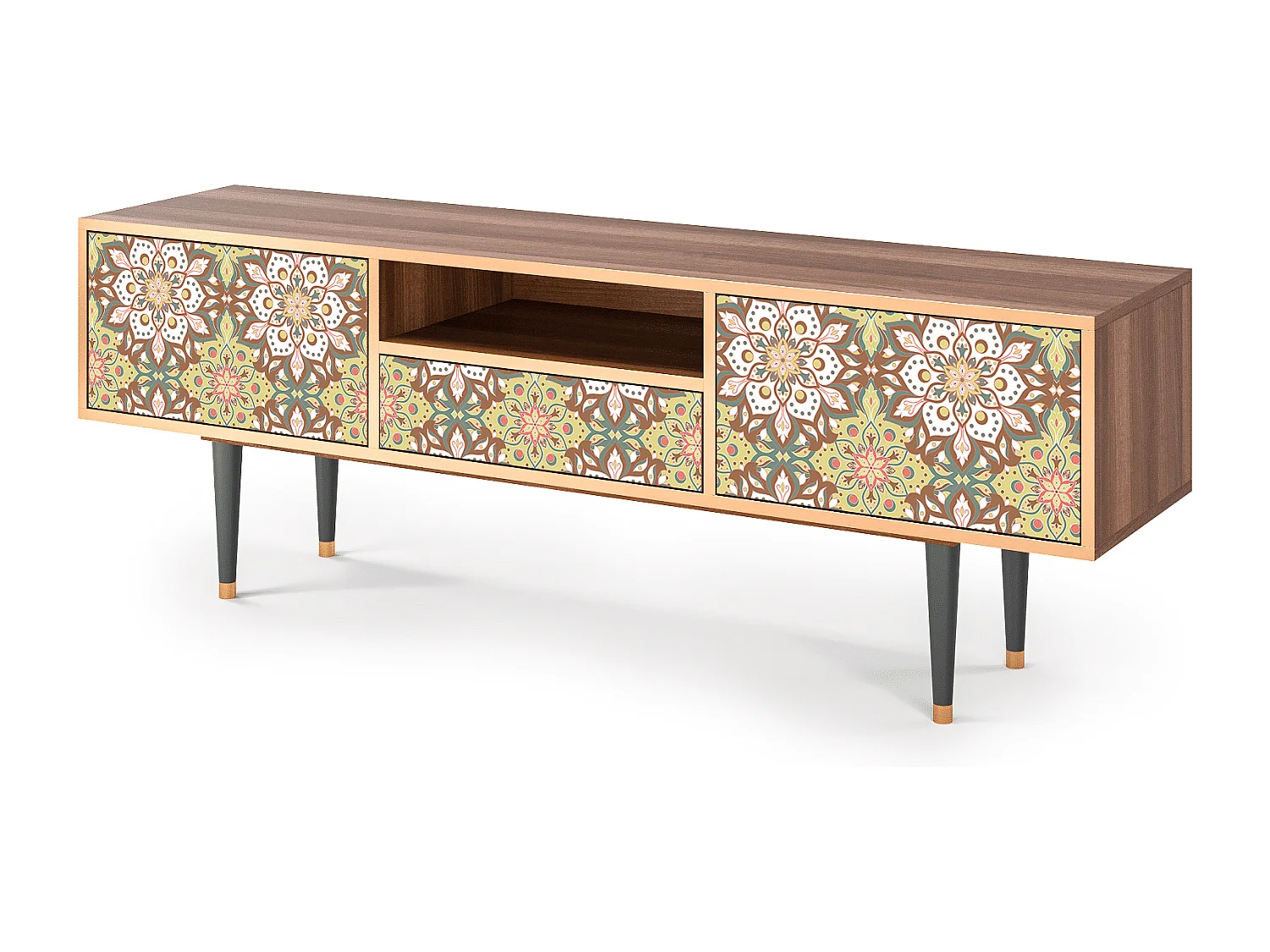 Mobile TV - 170х59х41 cm - T6 - Chinese Tea, Noce