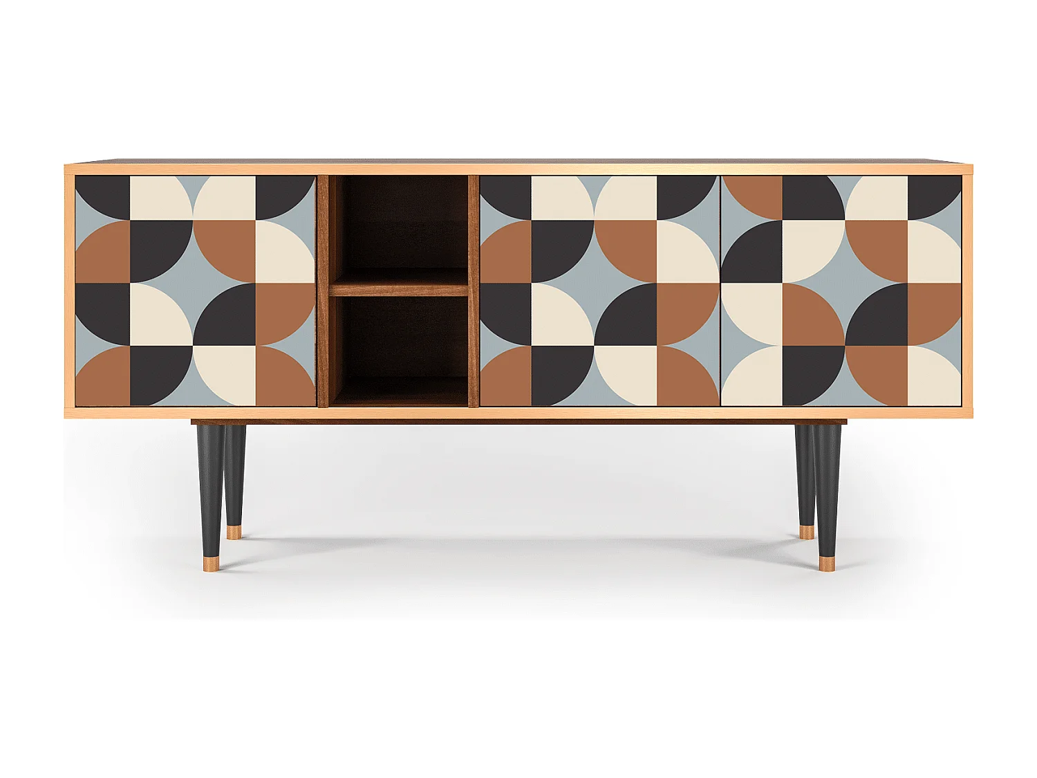 TV-meubel - 150х69х41 cm - T5 - Brown Sensation, Walnoot