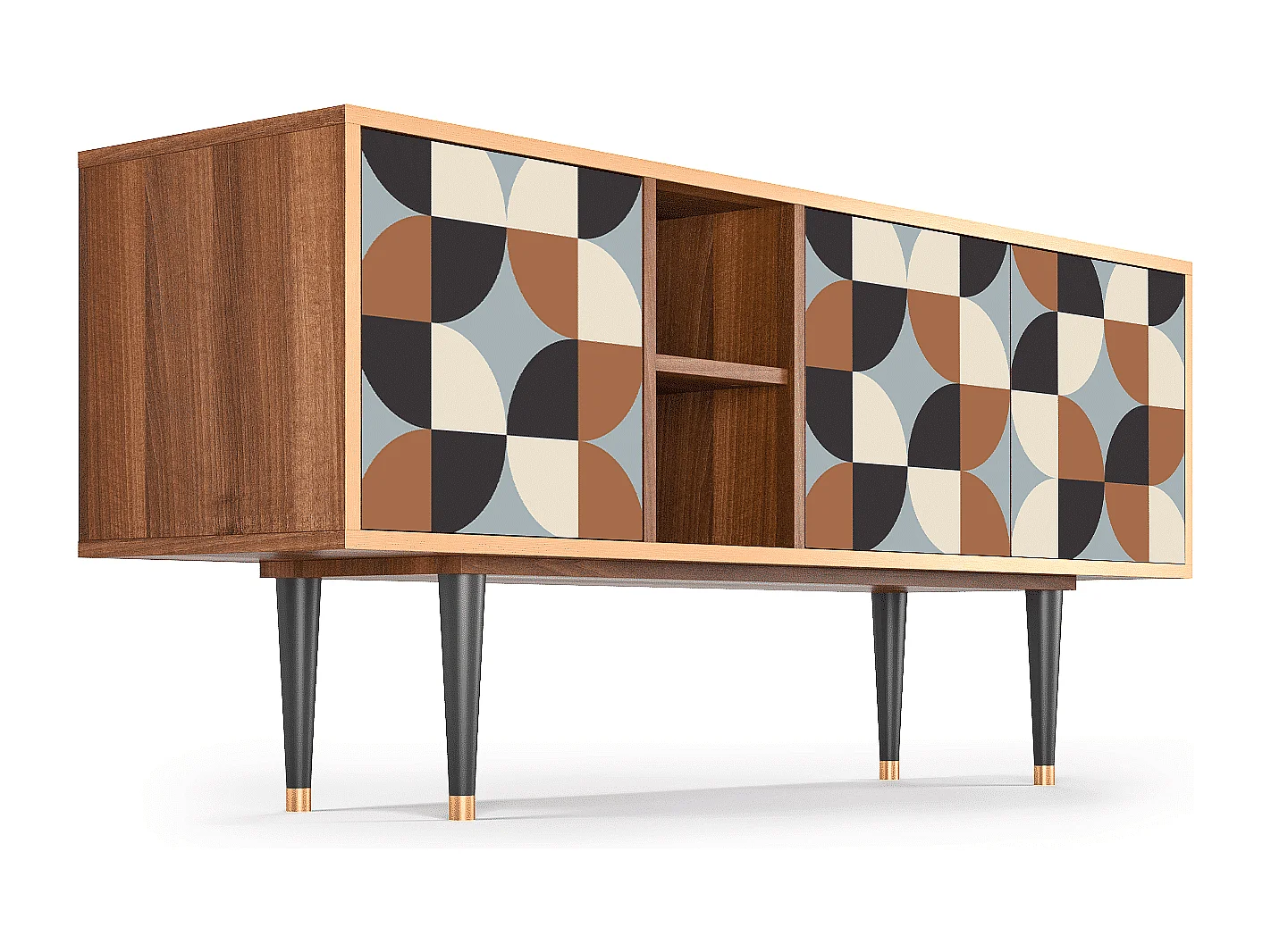 TV-meubel - 150х69х41 cm - T5 - Brown Sensation, Walnoot