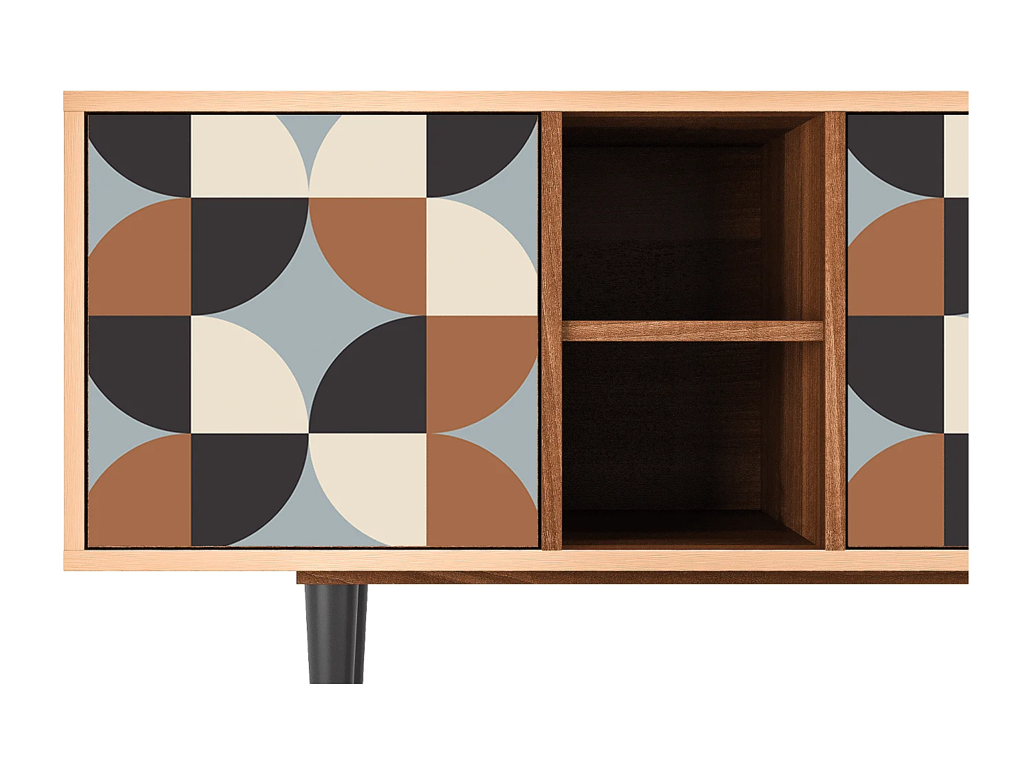 TV-meubel - 150х69х41 cm - T5 - Brown Sensation, Walnoot