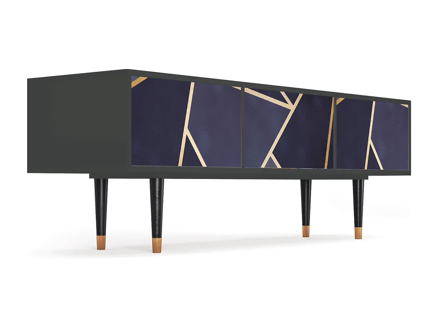 TV-meubel - 170х59х48 cm - T4 - The Amethyst, Antraciet