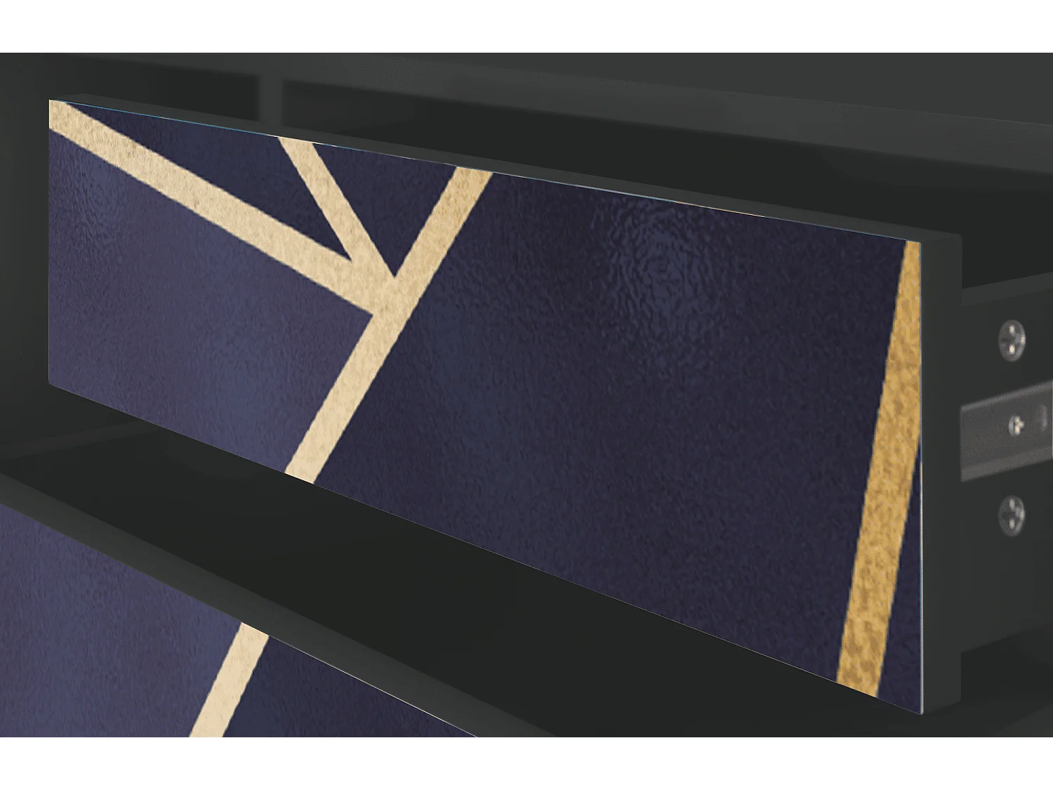 TV-meubel - 170х59х48 cm - T4 - The Amethyst, Antraciet