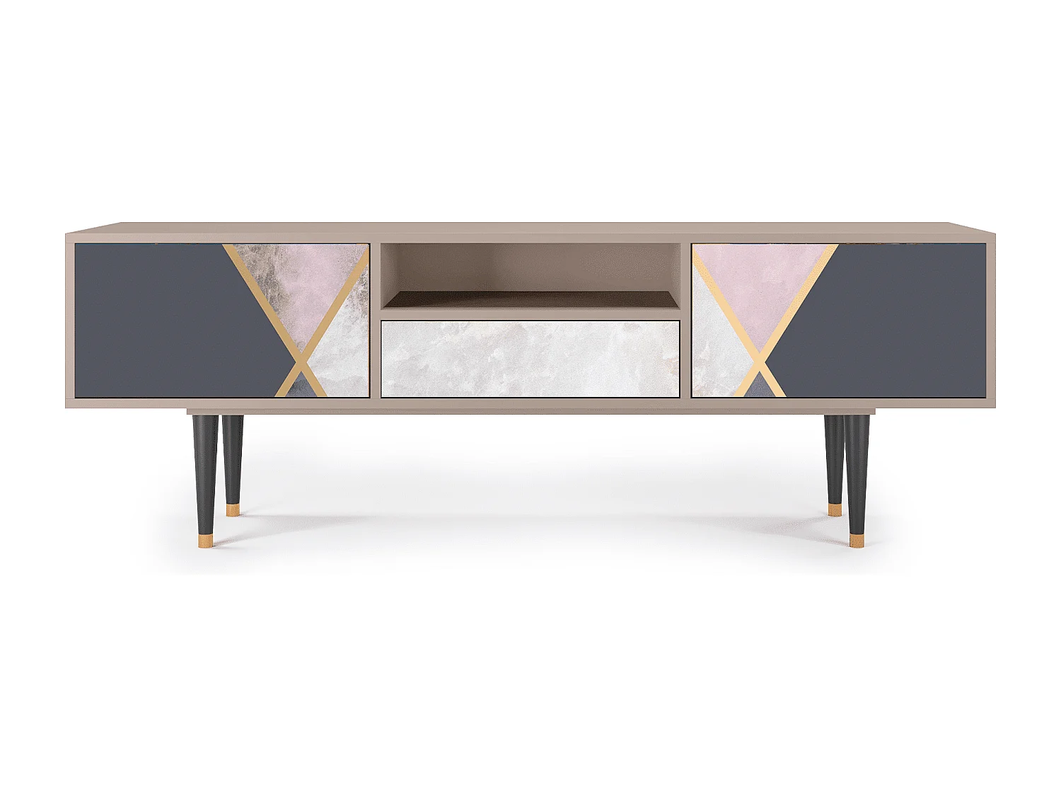 TV-meubel - 170х59х41 cm - T6 - Ideal Harmony, Latte