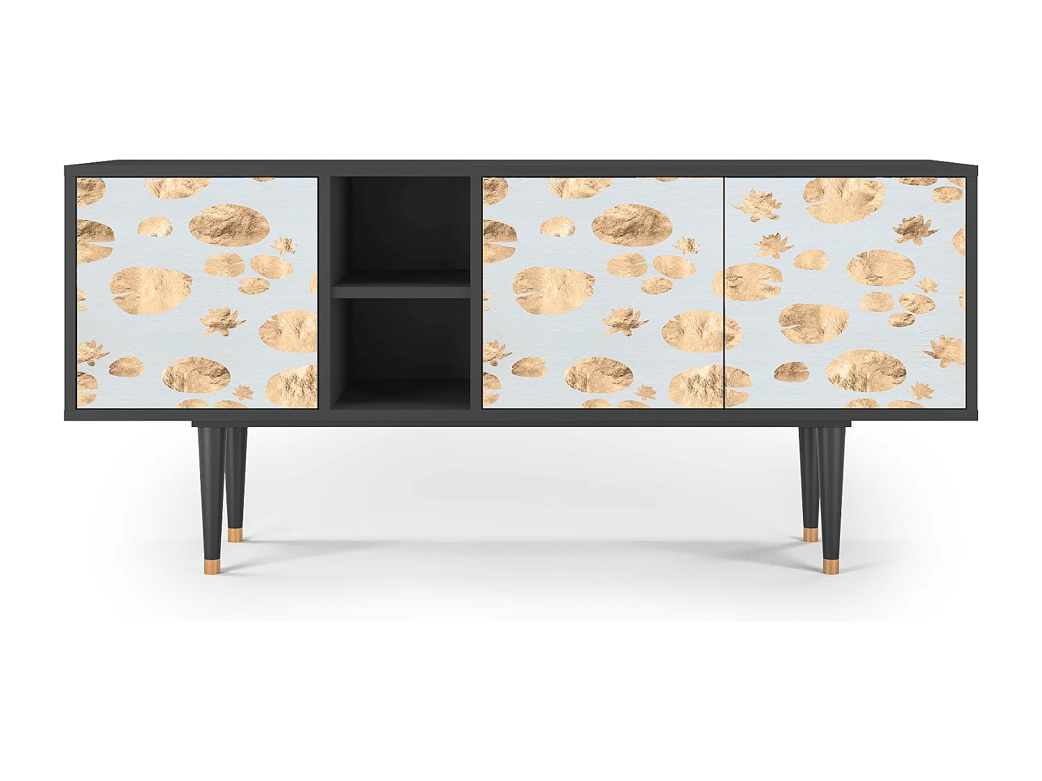 TV-meubel - 150х69х41 cm - T5 - Blue Giraffe, Antraciet