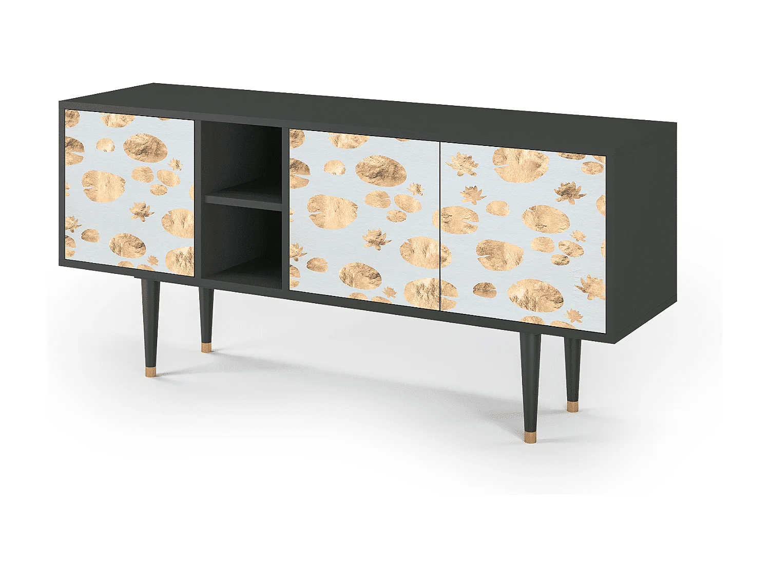 TV-meubel - 150х69х41 cm - T5 - Blue Giraffe, Antraciet