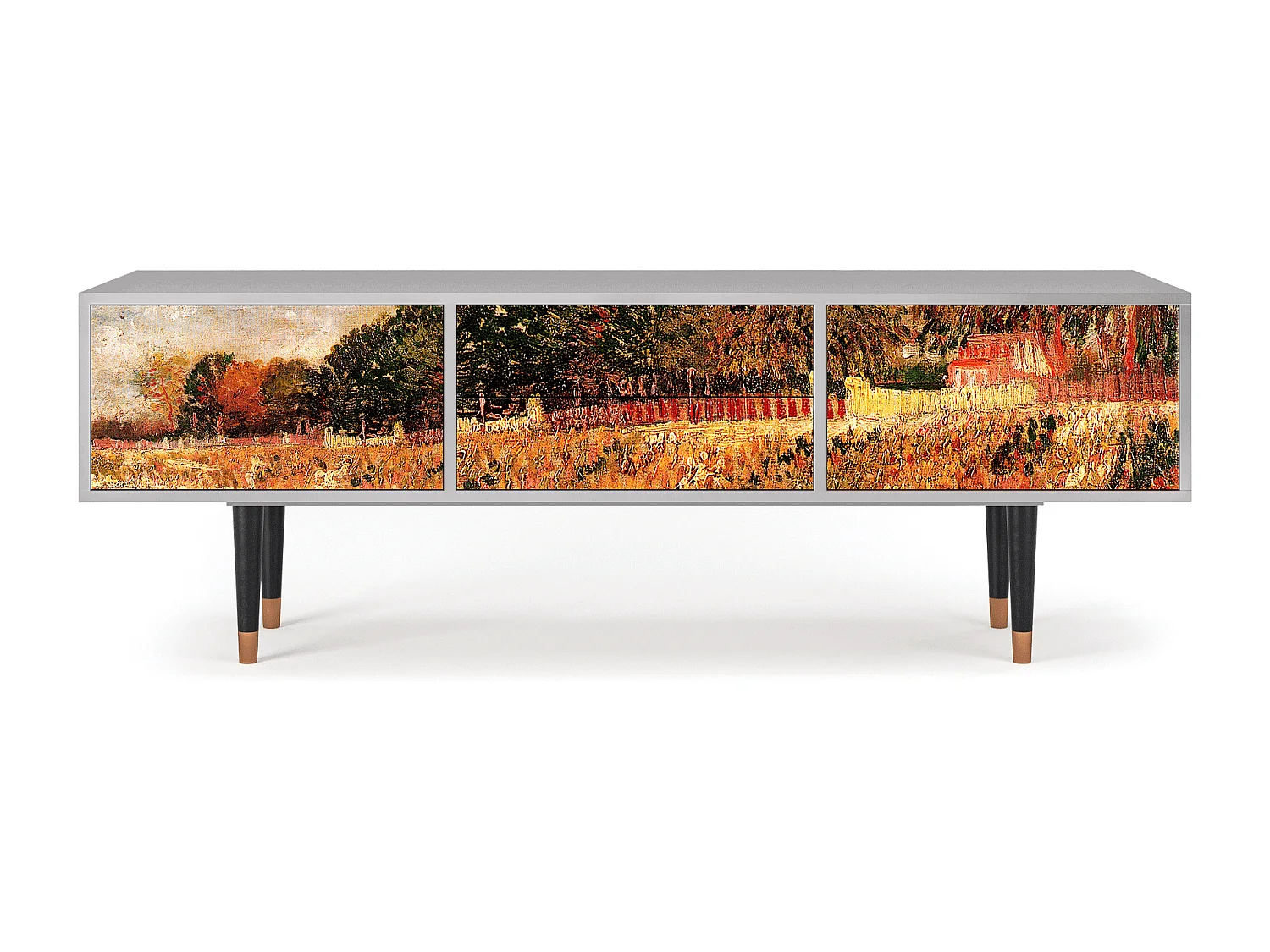 Mobile TV - 170х59х48 cm - T4 - The Banks, Grigio