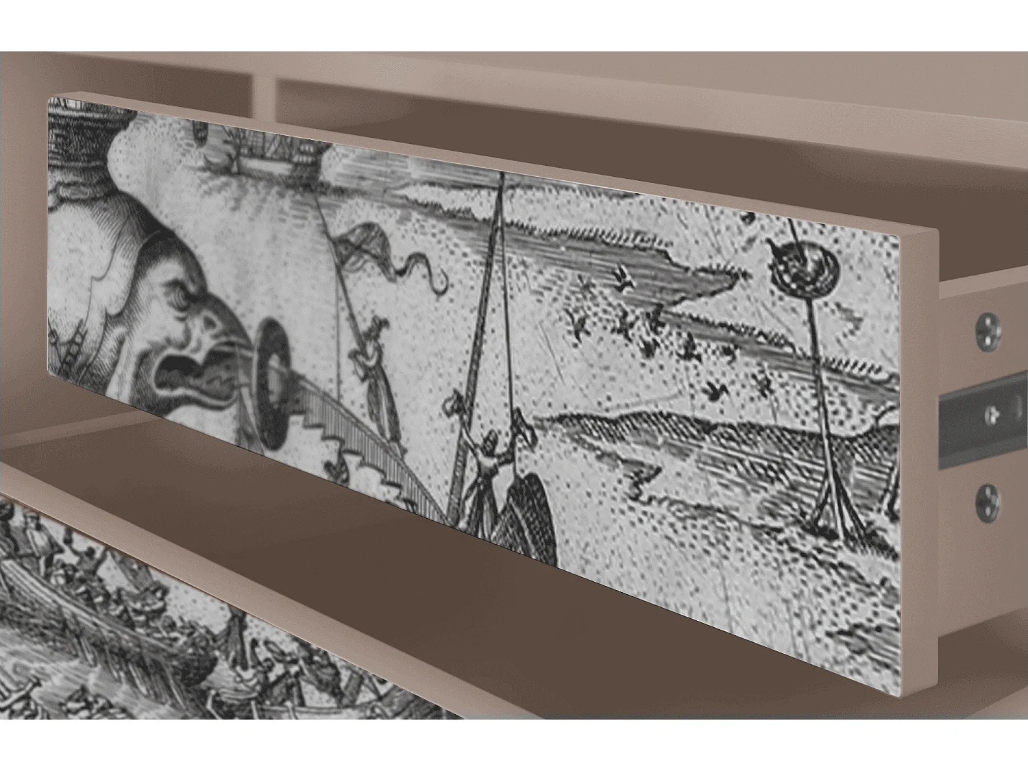 TV-meubel - 170х59х48 cm - T4 - The Temptation, Latte