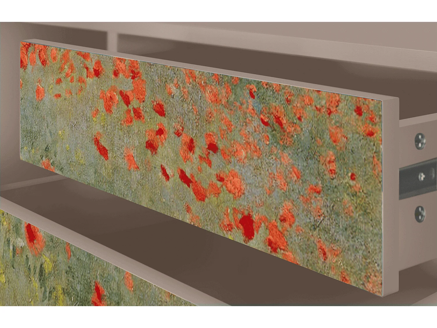 TV-Möbel - 170х59х48 cm - T4 - The Poppy Field   , Latte