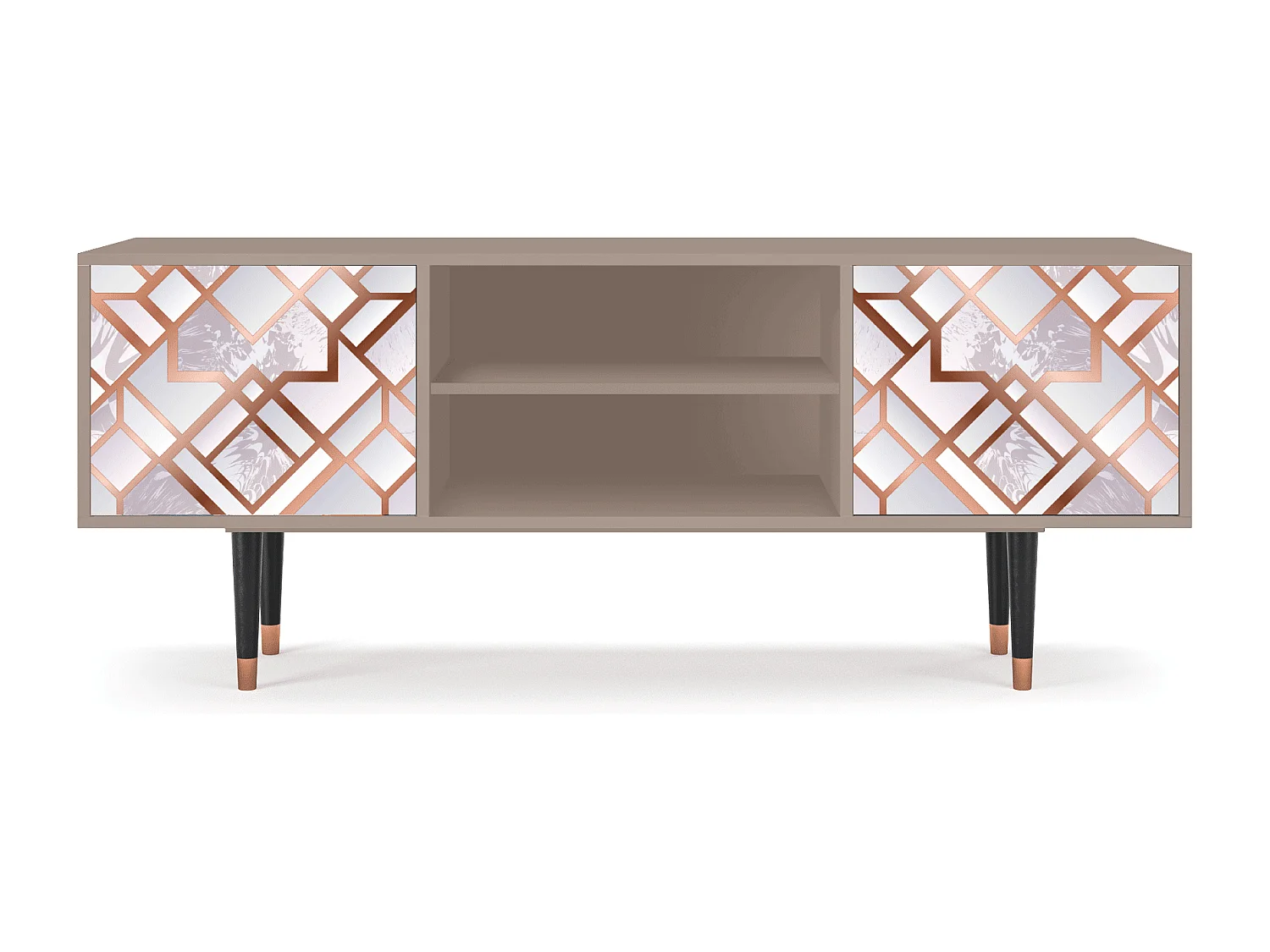 Mueble de TV - 170х69х48 cm - T2 - Pastel Fairytale, Latte