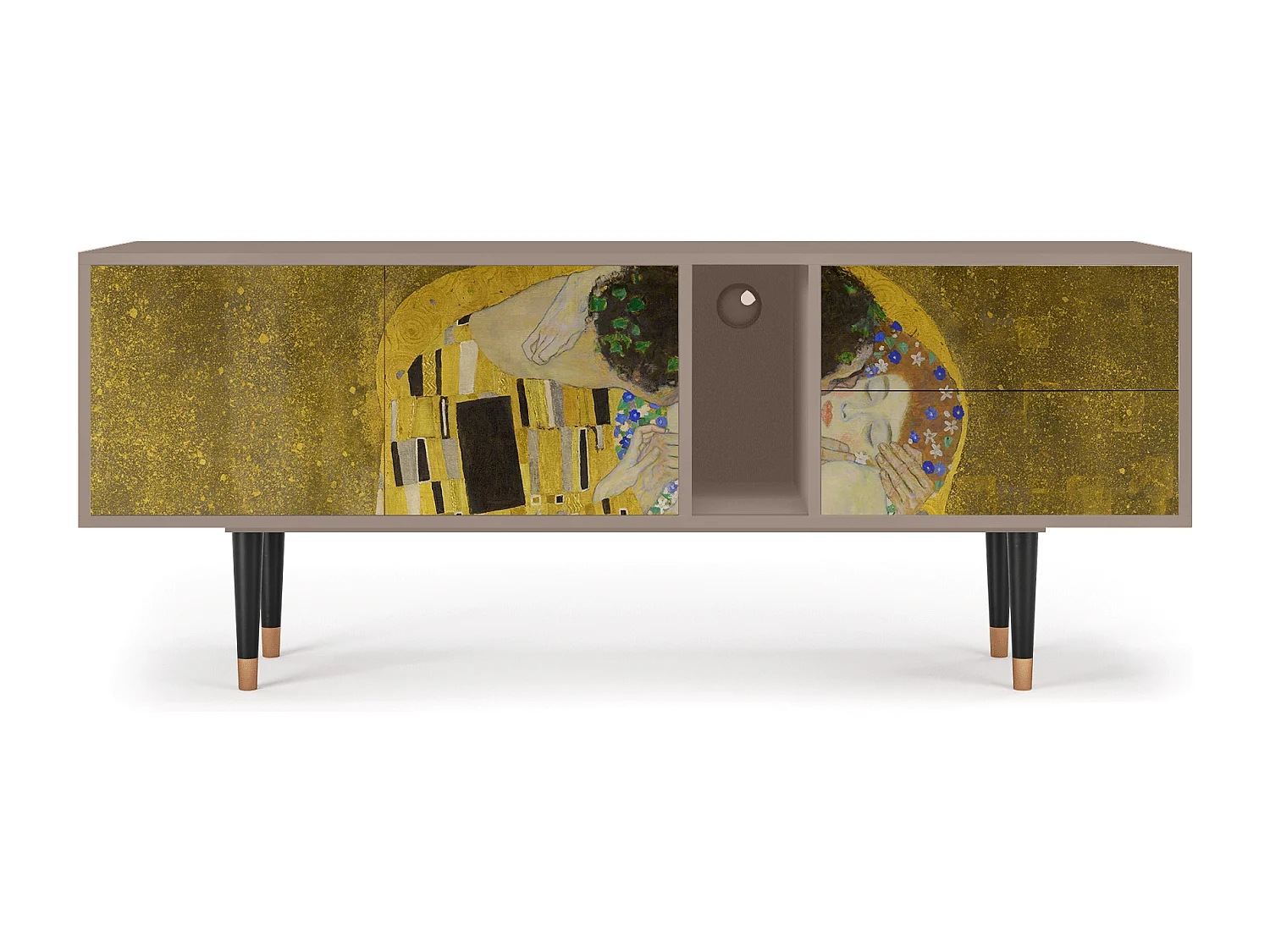 TV-meubel - 170х69х48 cm - T1 - The Kiss by Klimt , Latte