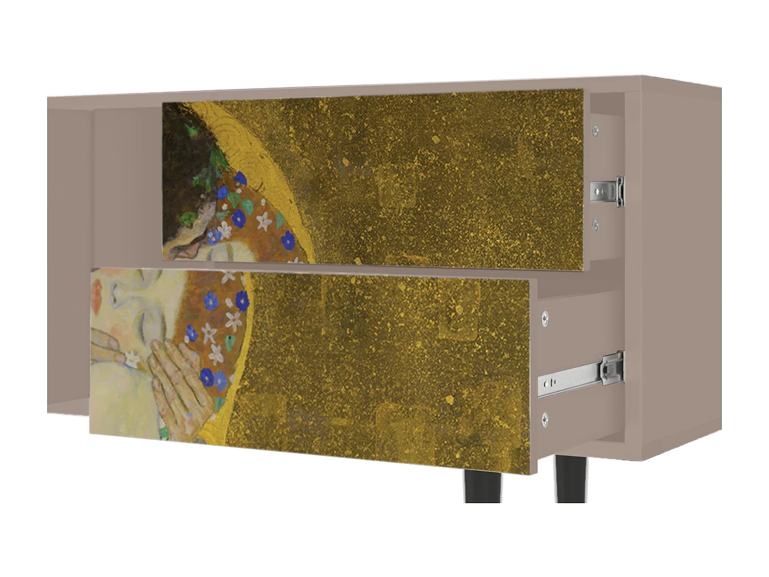 TV-meubel - 170х69х48 cm - T1 - The Kiss by Klimt , Latte