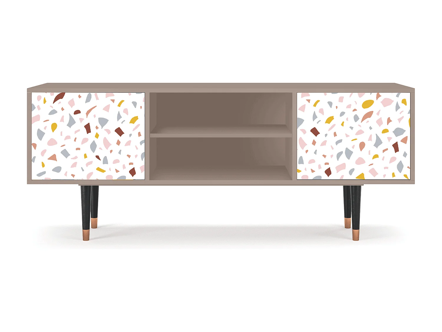 Mobile TV - 170х69х48 cm - T2 - Marmelade Cheese, Latte