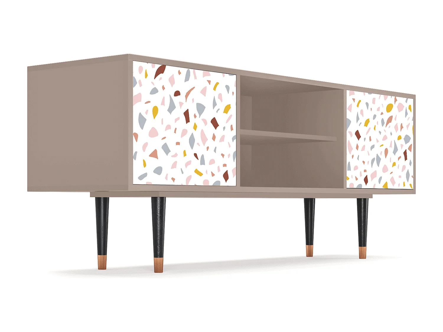 Mobile TV - 170х69х48 cm - T2 - Marmelade Cheese, Latte