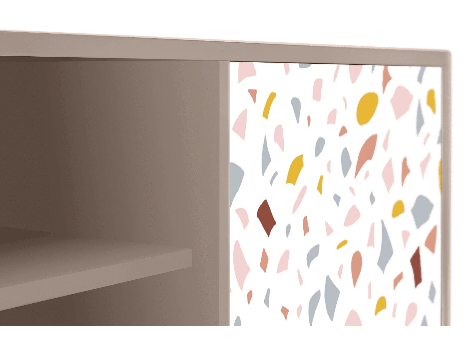 Mobile TV - 170х69х48 cm - T2 - Marmelade Cheese, Latte