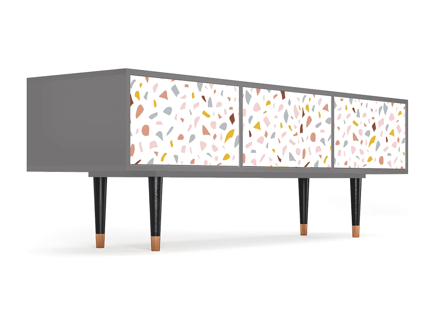 TV-meubel - 170х59х48 cm - T4 - Marmelade Cheese, Grijs