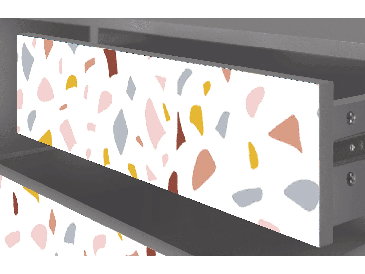 TV-meubel - 170х59х48 cm - T4 - Marmelade Cheese, Grijs