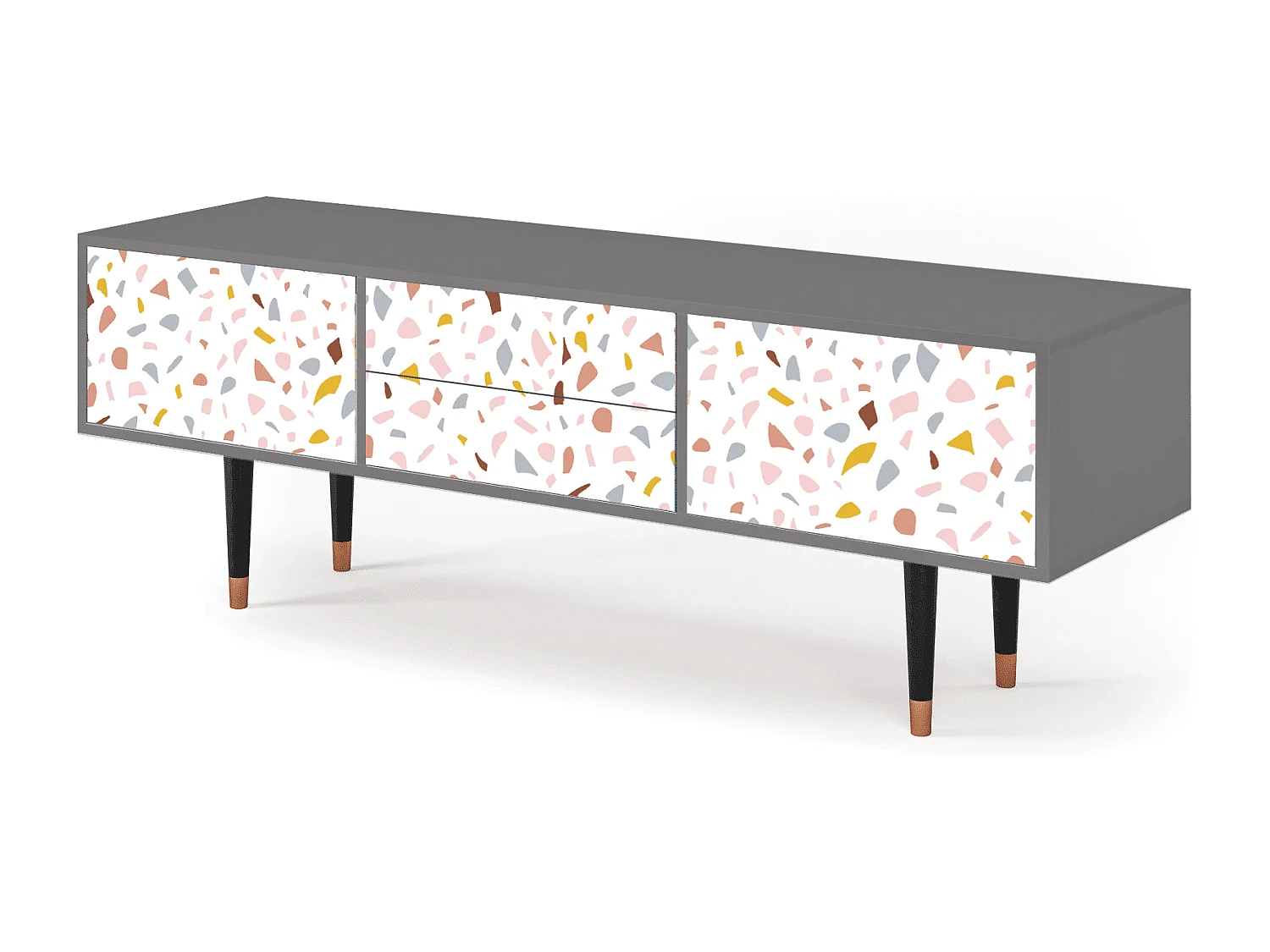 Mobile TV - 170х59х48 cm - T4 - Marmelade Cheese, Grigio