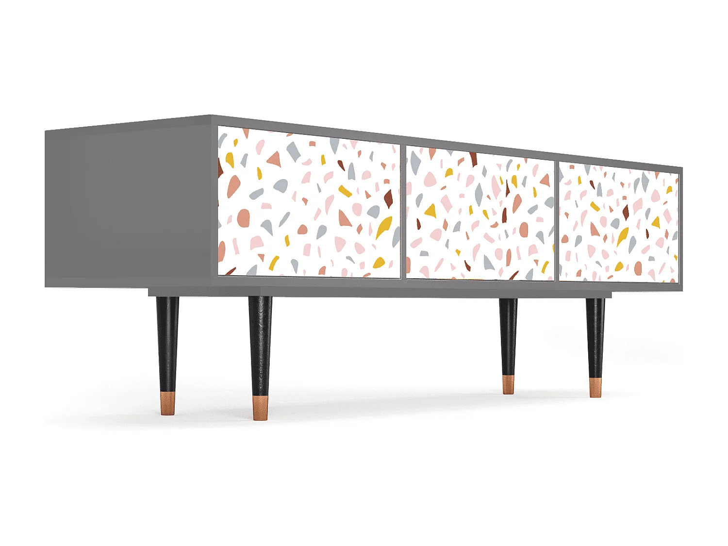 Mobile TV - 170х59х48 cm - T4 - Marmelade Cheese, Grigio