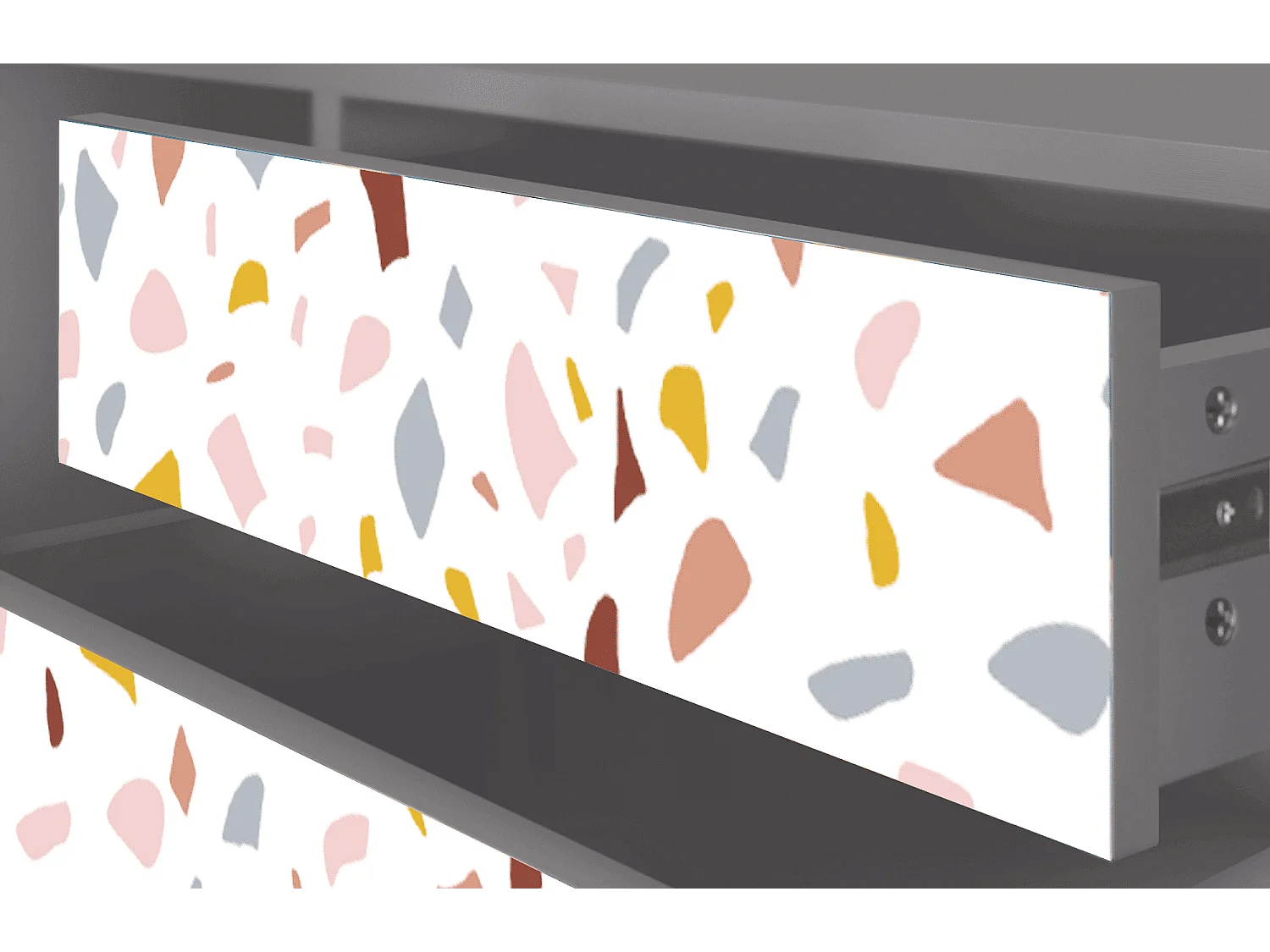 Mobile TV - 170х59х48 cm - T4 - Marmelade Cheese, Grigio