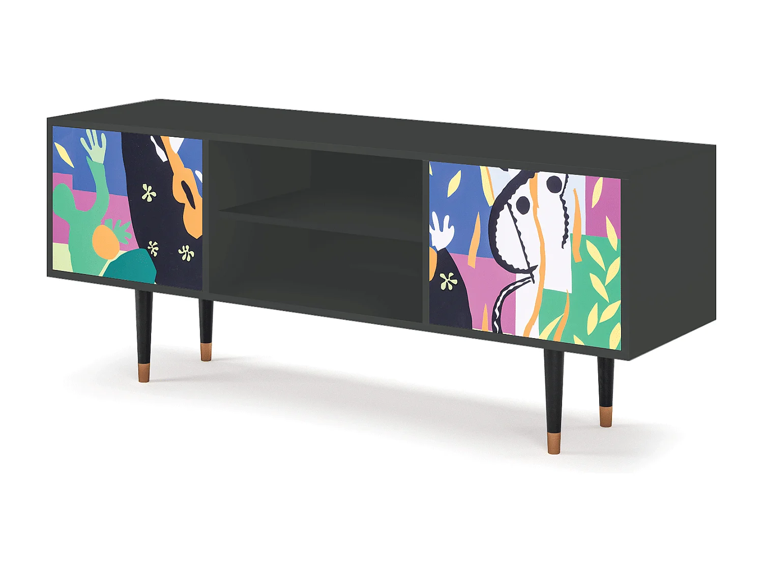 TV-meubel - 170х69х48 cm - T2 - La Tristesse du Roi, Antraciet